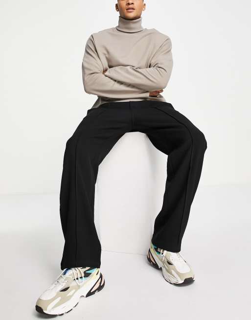 Weekday ken tracksuit bottoms in black