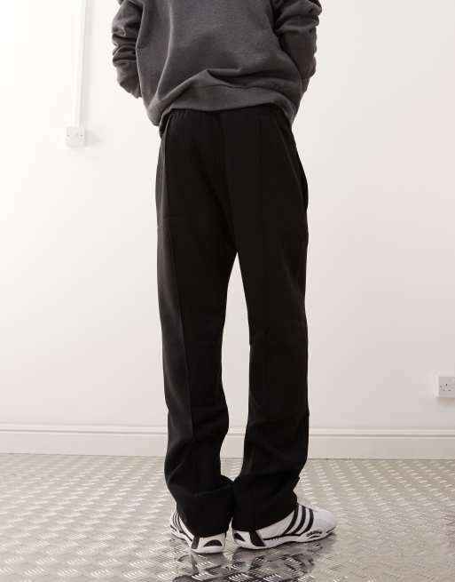Weekday Ken tracksuit trousers in black