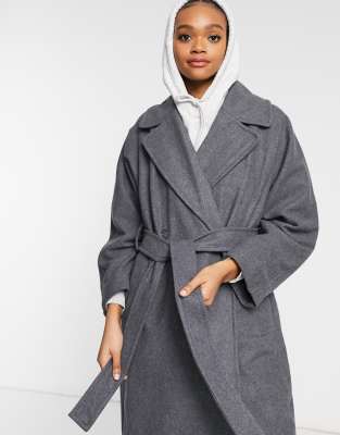 kia wool blend coat