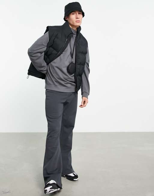 Weekday – Kip – Steppweste in Schwarz
