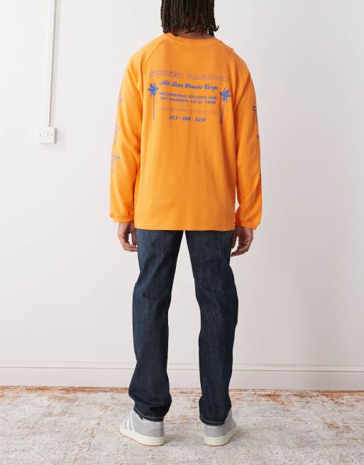 Weekday - Klean - Jeans met rechte pijpen in donkerblauw met wassing, 3 van 5