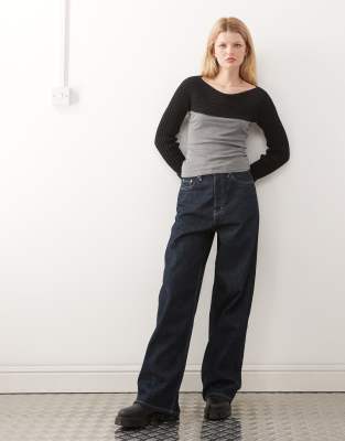 Weekday Knit Bolero In Black