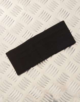 Weekday Knitted Headband In Black