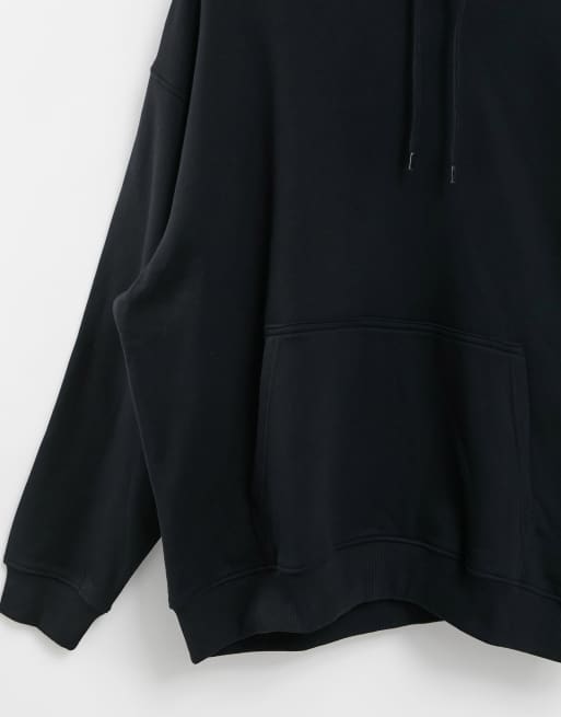 Weekday Kori hoodie in black ASOS