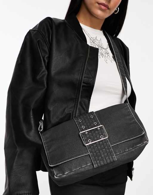 Pin on Denim shoulder bags