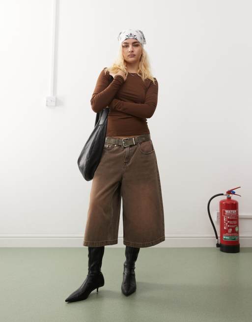 Weekday leather shirt hotsell