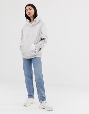 oversized hoodie with jeans