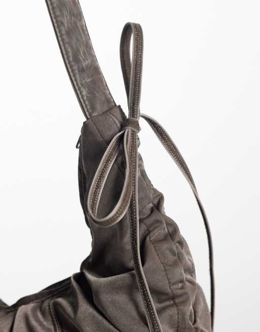 Weekday - Leyla - Crossbody tas in donkerbruin, 3 van 4