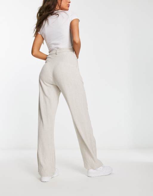 Linen deals mix trousers