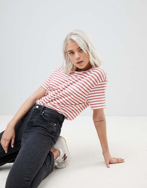 Weekday line vintage on sale look straight leg jean