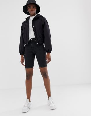 longline biker shorts