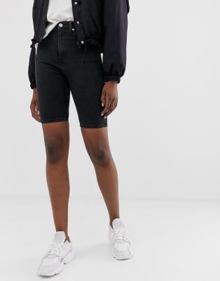 black cycle shorts asos