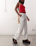 [Weekday] Weekday loose carpenter linen blend pants in white 46 White