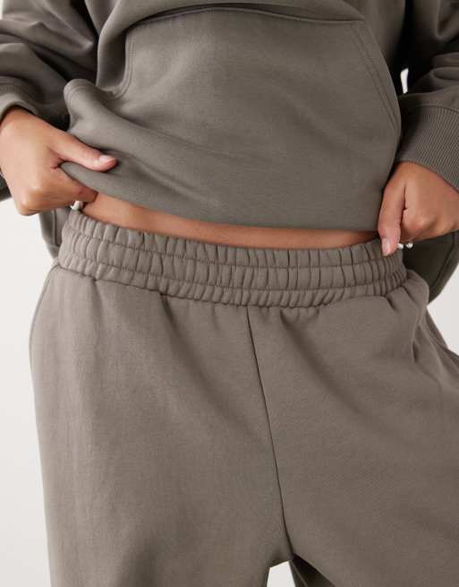 Weekday loose fit sweatpants in mid gray - part of a set, 3 of 5