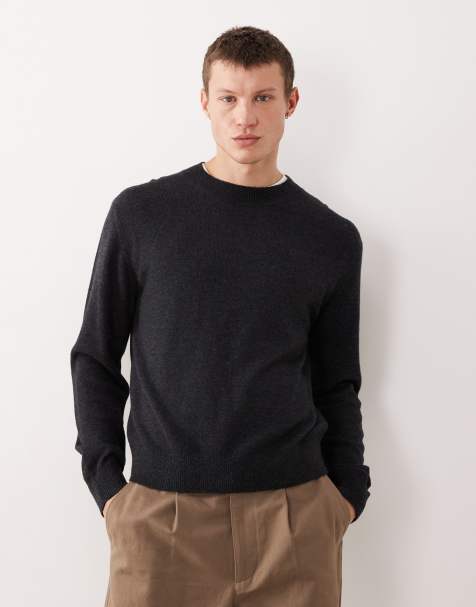 Weekday - Maglione premium in misto lana nero - view 1