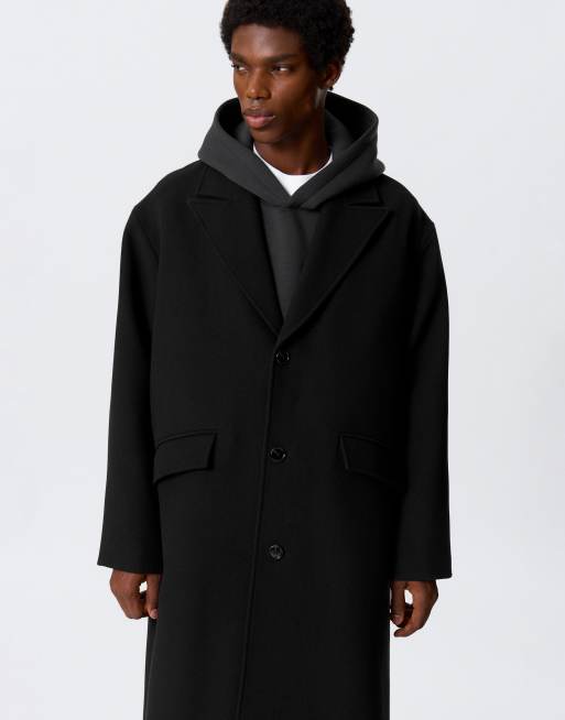 Weekday - Manteau en laine mélangée - Noir, 2 de 5