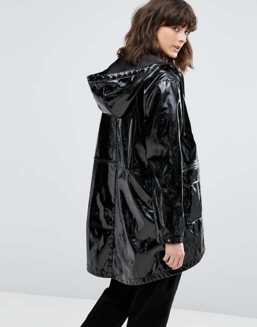 manteau femme vinyl