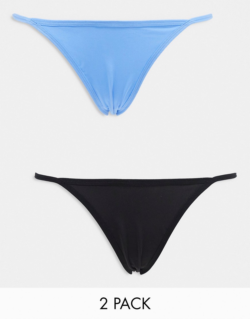 Weekday May 2-pack Thong In Blue