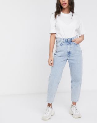 mika high mom jeans weekday