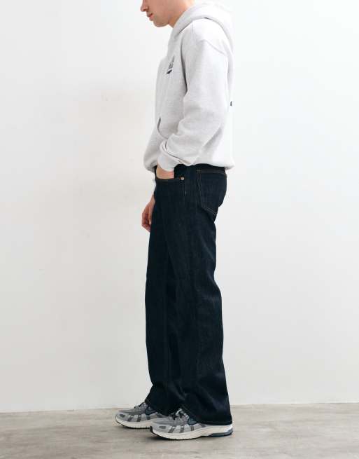 Weekday Mercury jeans med afslappet pasform, bootcut og svaj i blåvask, 2 af 5