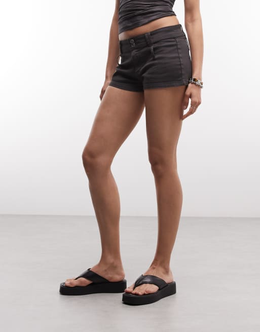 Weekday micro shorts in black, 4 of 5