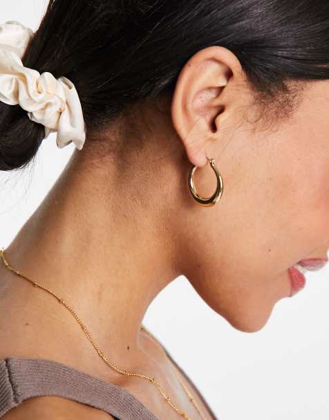 Weekday - Mija - Créoles épaisses - Doré - view 1