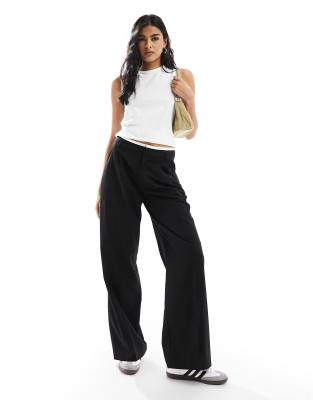 Weekday Annie Ribbed Boatneck Top In White In White
