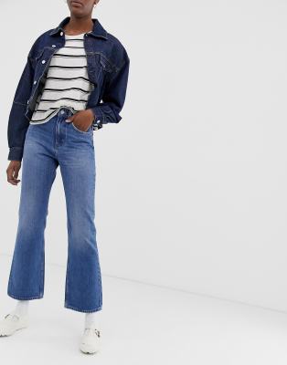 weekday line vintage look straight leg jean