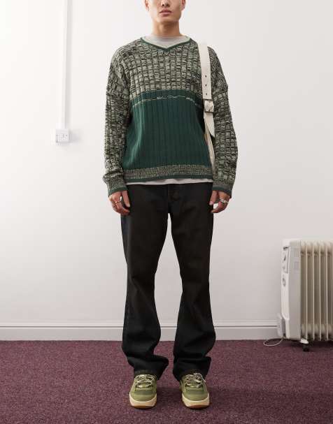 Weekday - Motion - Smalle jeans med let bootcut i mørkeblå vask - view 1
