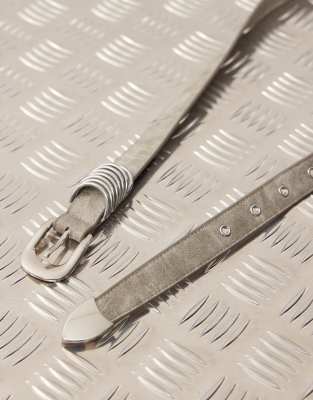 Weekday Multi D-ring Belt In Brown