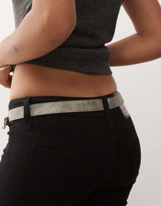 Weekday multi D-ring belt in mole, 3 of 3