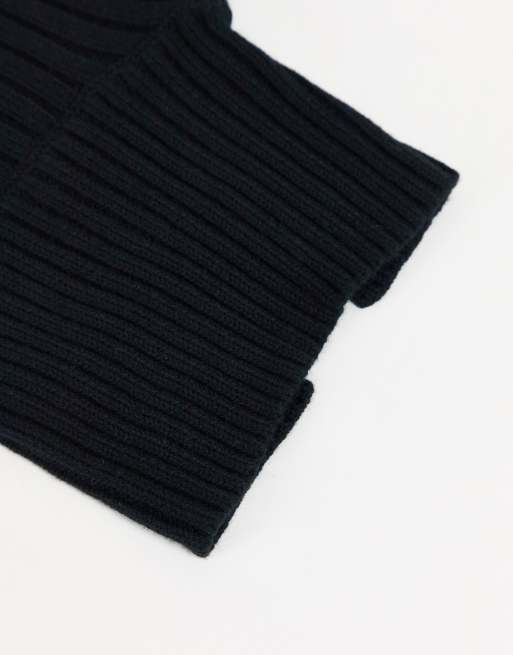 Weekday My neck warmer in black - BLACK | ASOS