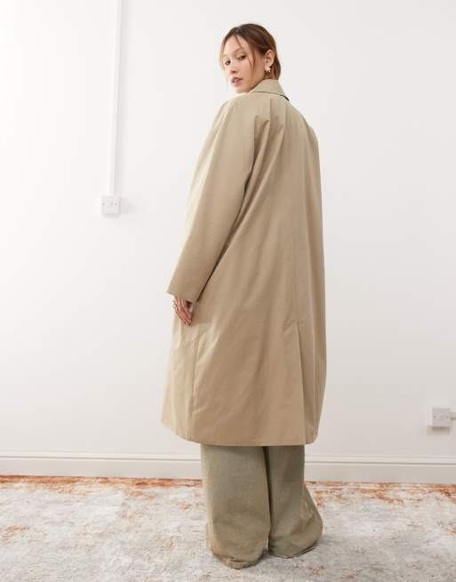 アウターその他 AVANDRESS Unisex flex long overfit coat dark beige AVANDRESS Coat | Modalova