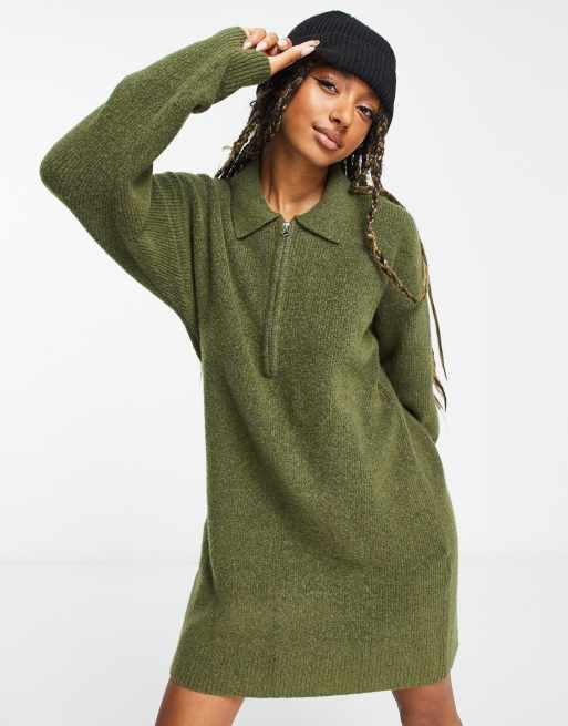 Womens khaki jumper store dress