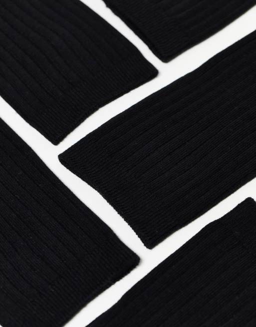 Weekday noah 3-pack socks in black , 2 of 4