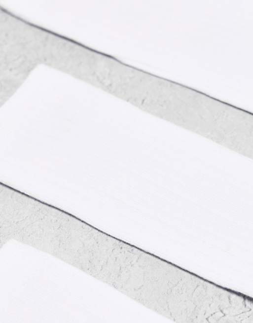Weekday noah 3-pack socks in white , 4 of 4