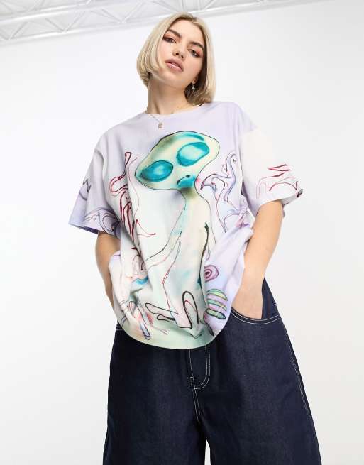 Alien t shop shirt topshop