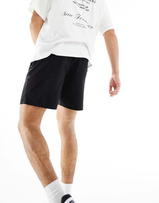 Weekday - Olsen - Sorte shorts i regular fit, 2 af 5