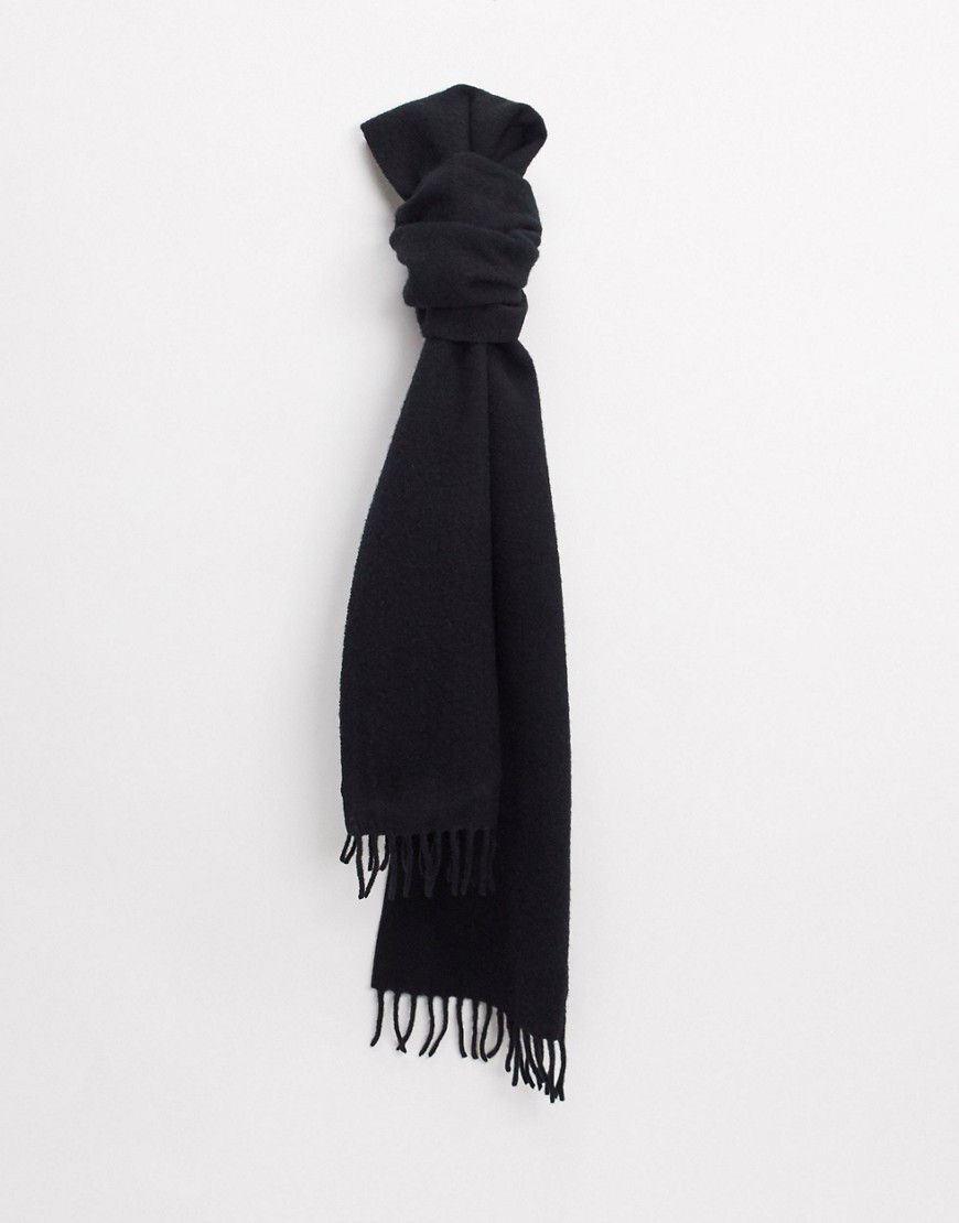 Weekday Orbit scarf in black