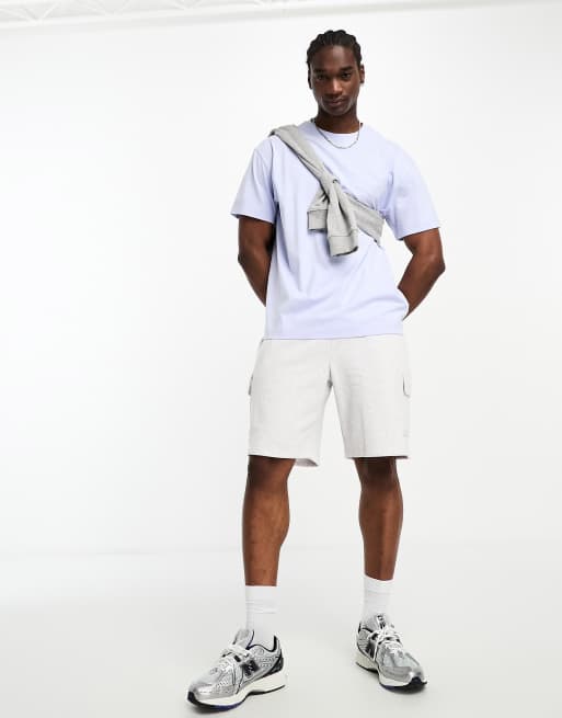 Weekday – Oversize-T-Shirt in Blau