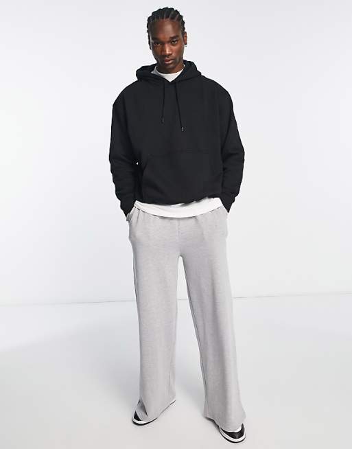 asos ウィークデイ パーカー スウェット メンズ Weekday oversized embroidered hoodie in black エイソス ASOS ブラック 黒 ウィークデイ メンズ パーカー・スウェット アウター Weekday standard sweatshirt in lilac