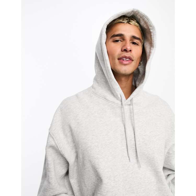 Asos mens grey store hoodie