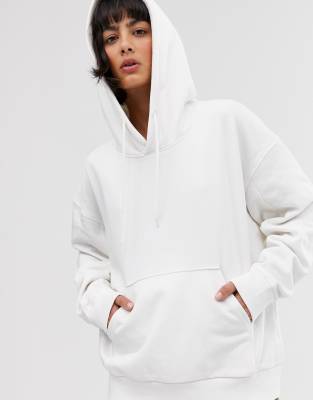 weekday white hoodie