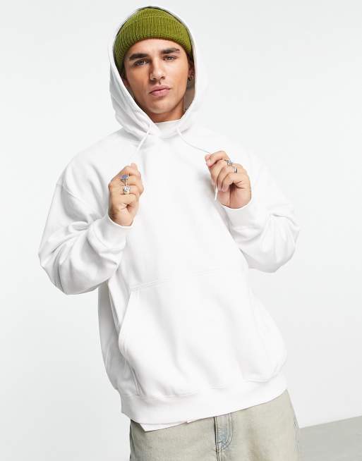 Weekday 2025 white hoodie