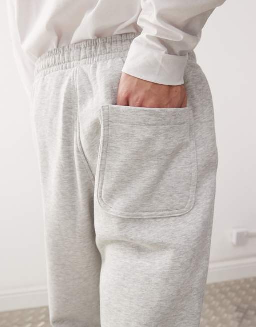 Weekday oversized sweatpants in gray