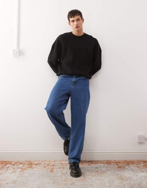 Weekday oversized jumper in black, 2 of 5