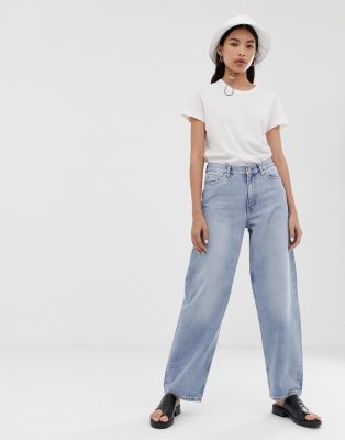 oversized wide leg jeans