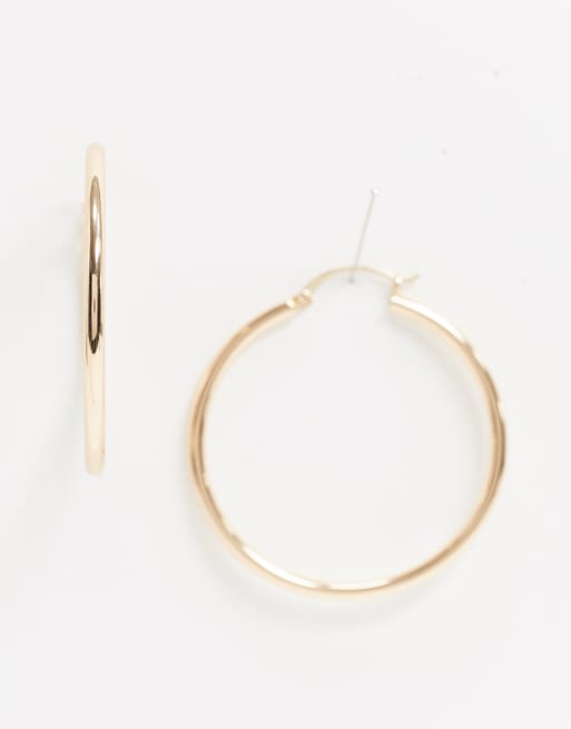 Weekday - Oversized oorringen in  goud, 2 van 4