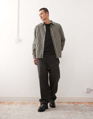 Weekday Oversized Shirt In Multi