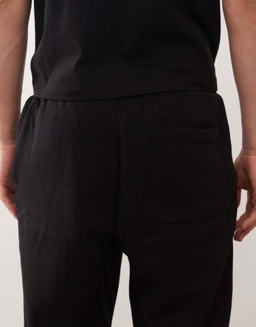 Weekday - Oversized sorte joggingbukser, 4 af 5